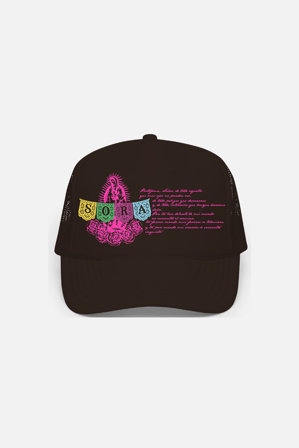 VIRGEN BROWN TRUCKER