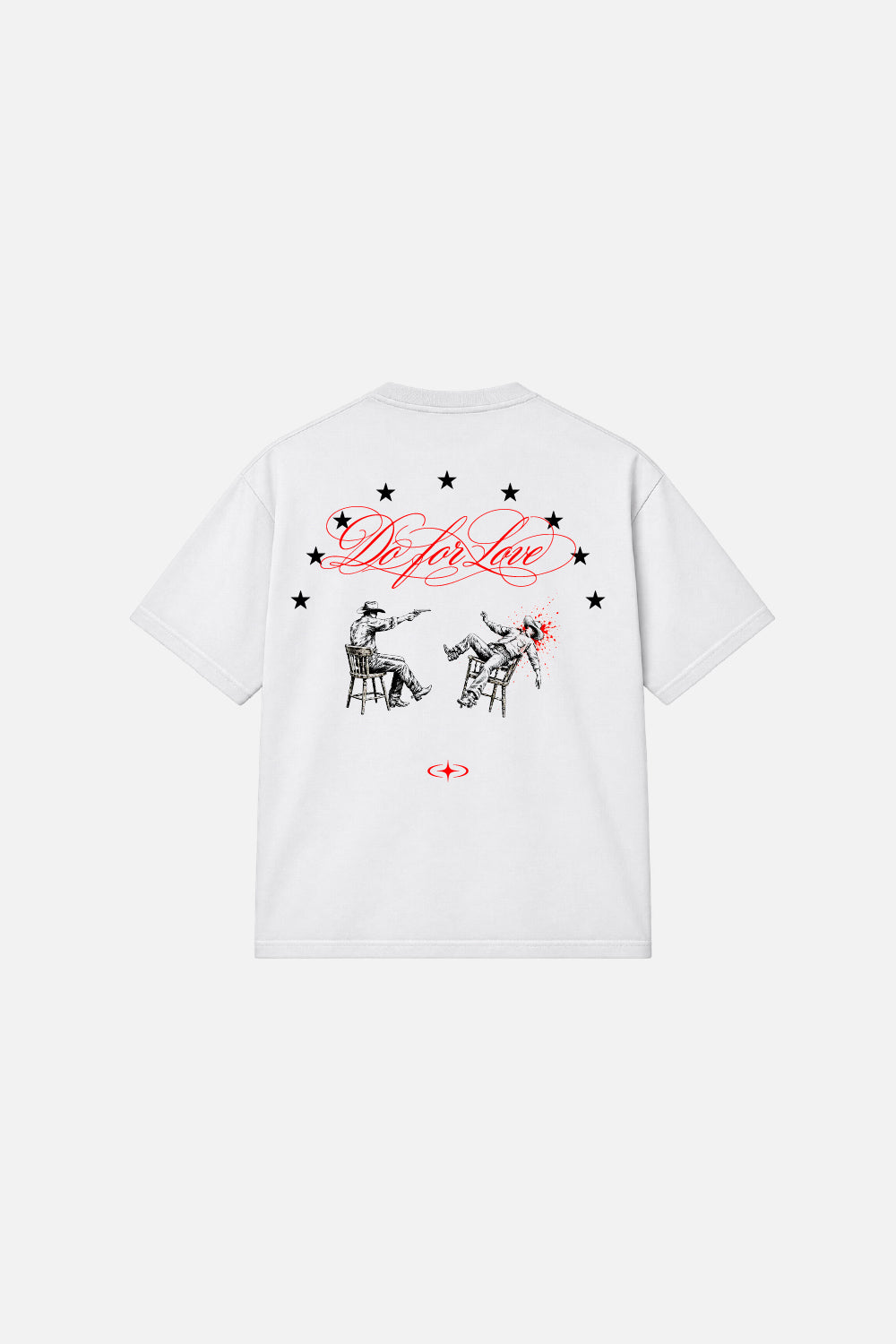 Shoot For Love white tee