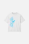 Sora sword & flowers White Tee