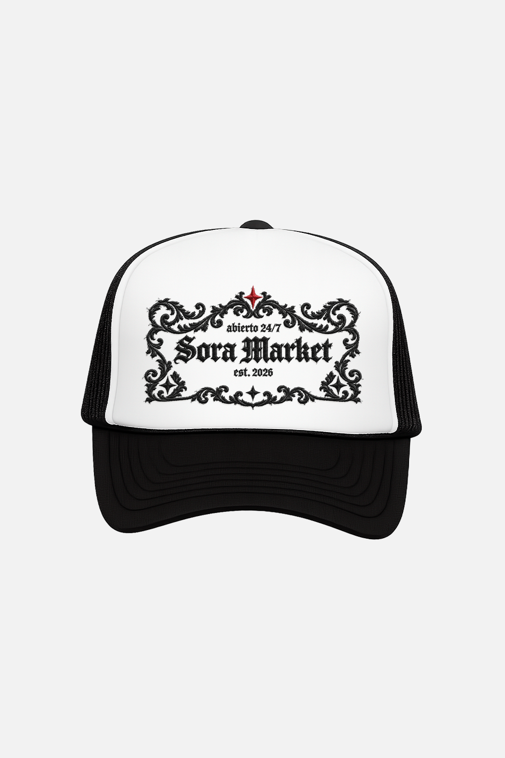 CEMENTERIO SORA, bienvenido B/N trucker