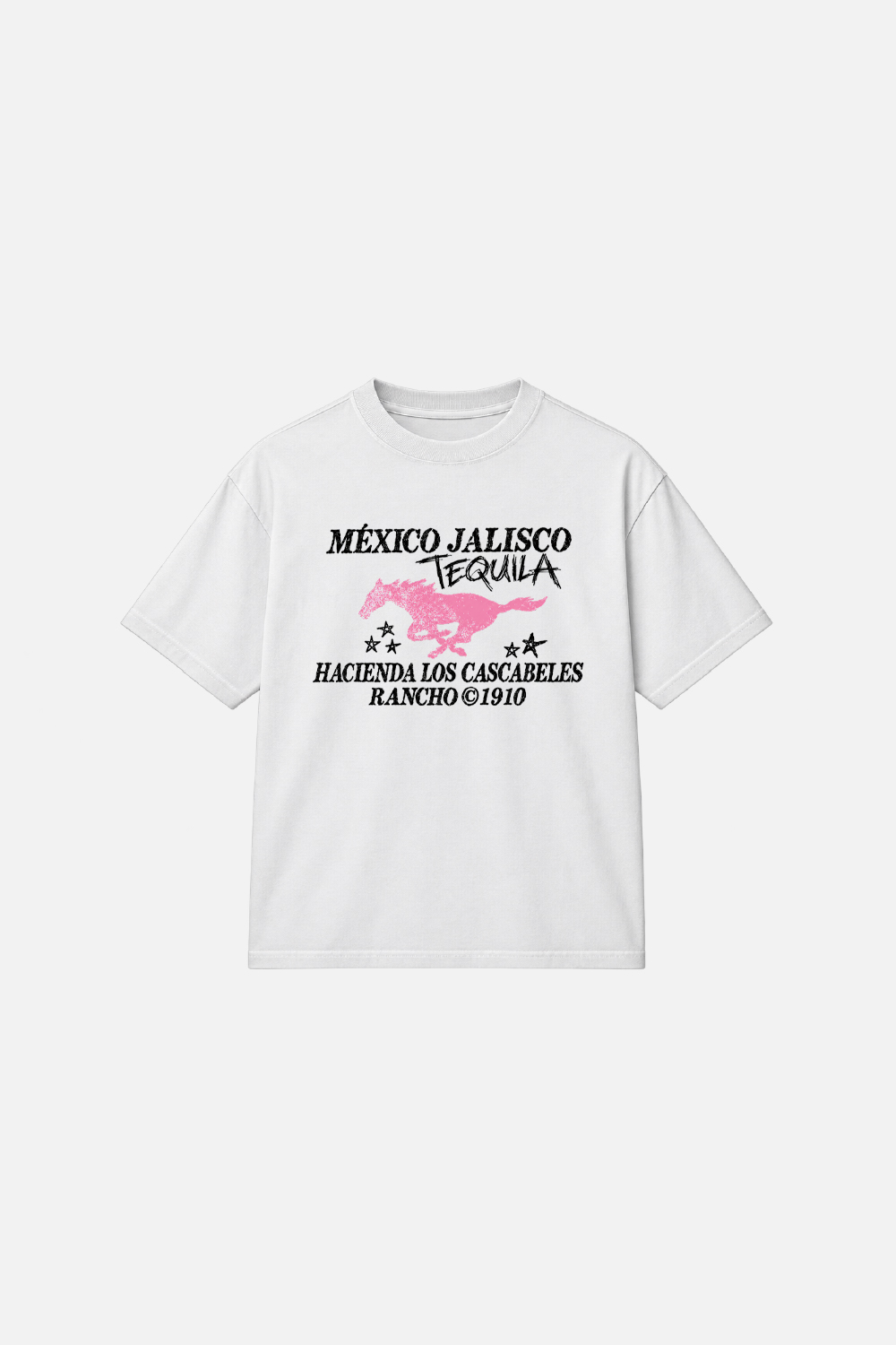Tequila white tee